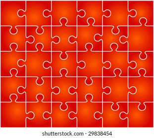 Red vector puzzle