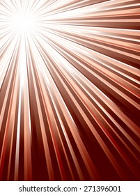 Red Vector Rays. Abstract Modern Background.