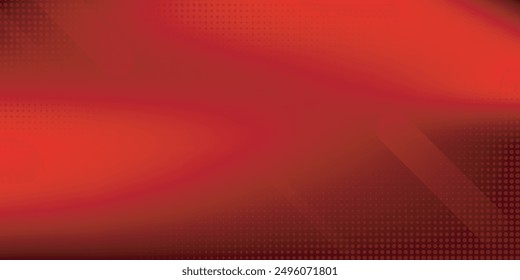 Red vector template with gradient. Modern geometric abstract illustration with dots. Smart design for your business advertising.