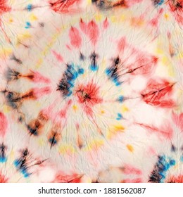 Red Vector Tie Dye. Seamless Spiral Curve. Spiral Tie Dye Circle. Spiral Dyed Pattern. Tiedye Colorful Stripe. Blue Swirl Watercolor. Brush Shibori. Abstract Dyed Fabric Tie Dye. Red Vector Background