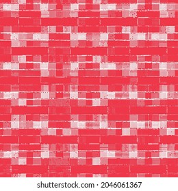 Red vector tie-dye seamless pattern. Abstract watercolor. Natural tiles. Organic texture. Watercolor print. Japanese folk pattern. Organic textile. Japanese seamless natural texture.  batik.