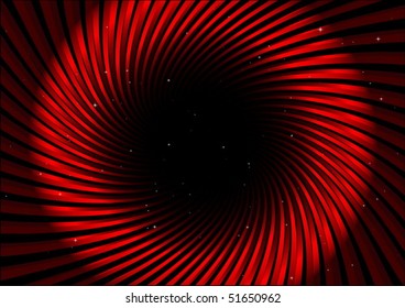 Red vector tunnel walls