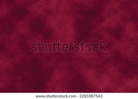 Red velvet fabric texture background vector  