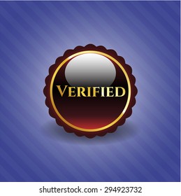 Red Verified shiny emblem