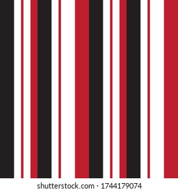 Red vertical striped seamless pattern background suitable for fashion textiles, graphics