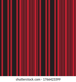 Red vertical striped seamless pattern background suitable for fashion textiles, graphics