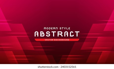 red vibrant background with simple style