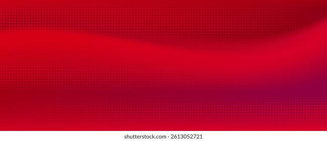 Red Vibrant Smooth Surface Backdrop. Neon Vivid Bright Trendy Background. Rose Dark Vibrant Wavy Gradient Mesh. Dark Rose Wavy Gradient Mesh. Blank Color Blood Blurred Texture Illustration.
