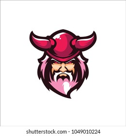 Red Viking E Sport Logo