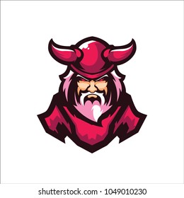 Red Viking E Sport Logo