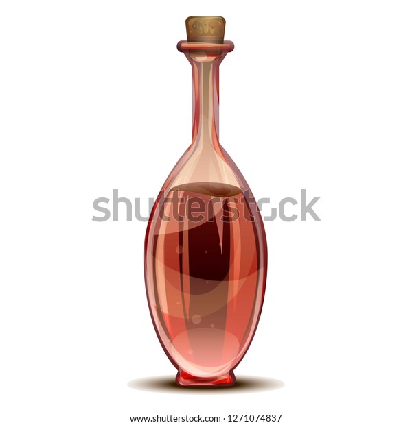 Red Vinegar Icon Cartoon Red Vinegar Stock Vector Royalty Free 1271074837