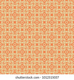 Red Vintage pattern art design