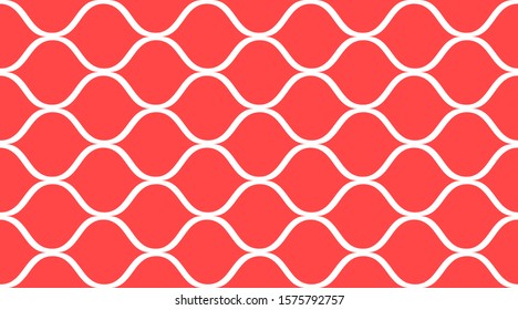 Red Vintage Pattern Background. Classic Retro Stripes Texture. Creative Luxry Graphic Art. Xmas Christmas Retro Fabric Texture Wallpaper. Seamless Vector Pattern. Red