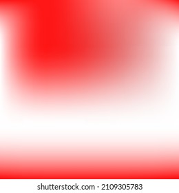 Red Vivid Vector Neon Blurred Texture. Watercolor White Multicolor Spotlight Gradient Background. Vibrant Color Fashion Smooth Gradient Mesh. Light Liquid Trendy Bright Blurry Wallpaper.