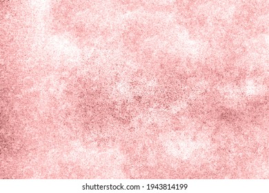 Red wall in spots, cracks, stains. Painted concrete wall in abstract grunge style. Grunge background texture for backgrounds, portraits, posters.