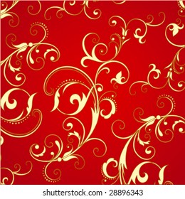 red wallpaper
