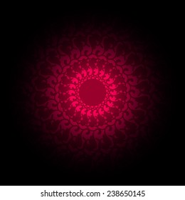 Red wallpaper Pattern, vector