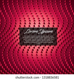 red wallpaper triangle abstract