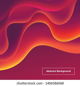 Red Warm Colors Abstract Background Design