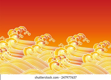 red water background for chinese new year