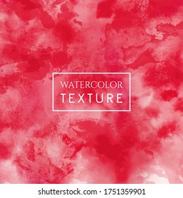 Red Watercolor Abstract background Design