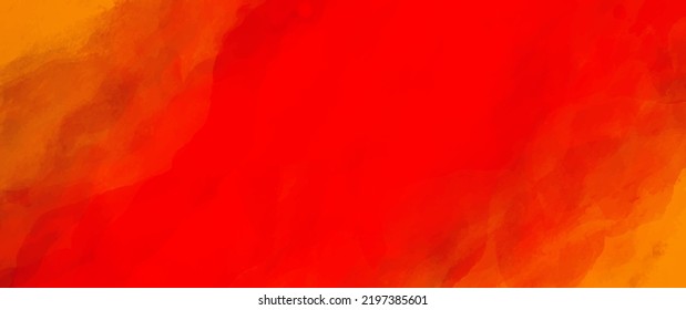 Fondo abstracto de textura vectorial de color rojo para tarjetas, volante, afiche, banner y diseño de cubierta. Ilustración de acuarela de caída dibujada a mano para el diseño. Colocar el texto. Plantilla de diseño.	
