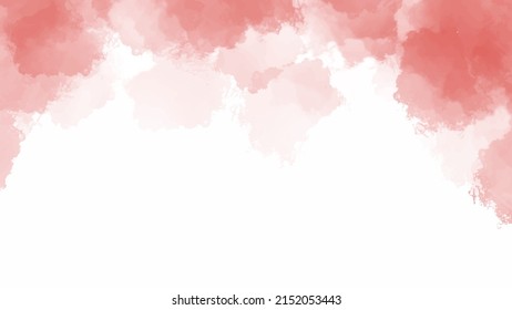 Red watercolor background for textures backgrounds and web banners design
