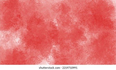 Red watercolor background for textures backgrounds and web banners design
