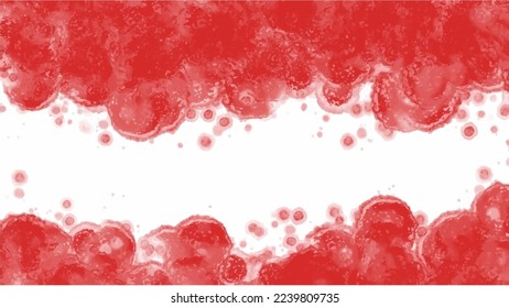 Red watercolor background for textures backgrounds and web banners design
