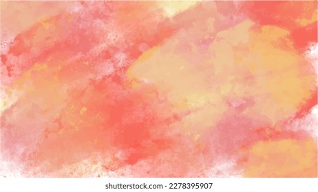 Red watercolor background for textures backgrounds and web banners design
