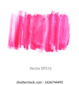 red watercolor background. vector background