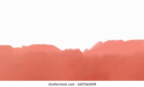 Red watercolor background for your design, watercolor background concept, vector.
