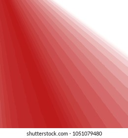 red watercolor diagonal gradient pattern with soft stripes in different shades, vector illustration