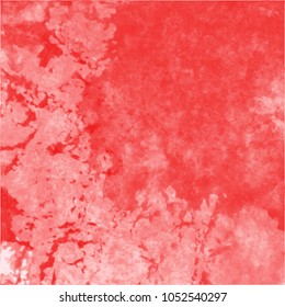red watercolor marble surface splash pattern pattern with different color shades, vector illustration