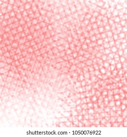 red watercolor mesh pattern with different shaded areas, vector illustration