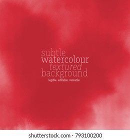 red watercolor texture background