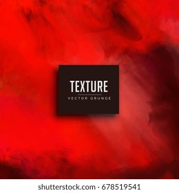 red watercolor texture vector background