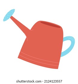 Rotes Wasser kann im flachen Stil verwendet werden. Wasser aus einem Tränken kann Vektorgrafik einzeln auf weißem Hintergrund. Gärungselementklammer-Kunst.