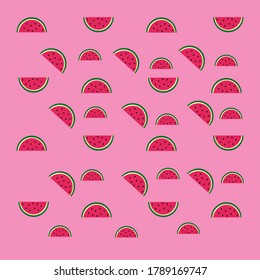 Die Früchte des Roten Wassermelons