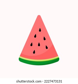 red watermelon, rind, seeds, flesh on a white background.