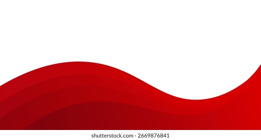 Red Wave Abstract Background . Perfect for banners, presentations, web headers, business cards, and promotional materials.