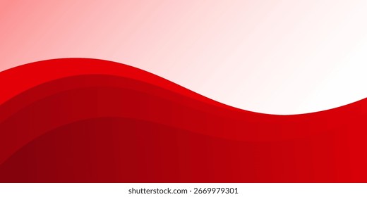 Red Wave Abstract Background . Perfect for banners, presentations, web headers, business cards, and promotional materials.
