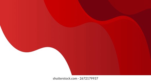 Red Wave Abstract Background . Perfect for banners, presentations, web headers, business cards, and promotional materials.
