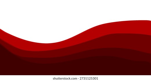 Fondo Abstractas de la onda roja . Perfecto para Anuncios, presentaciones, cabeceras de Web, tarjetas de visita y Materiales promocionales.eps 10