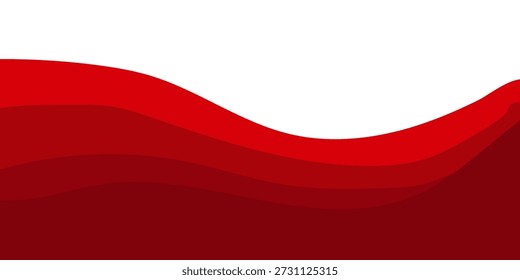 Fondo Abstractas de la onda roja . Perfecto para Anuncios, presentaciones, cabeceras de Web, tarjetas de visita y Materiales promocionales.