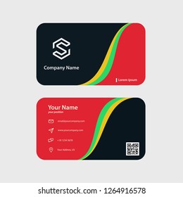 Red Wave Business Card