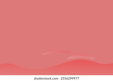 red wave gradient abstract background
