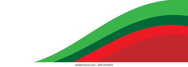 Red Wave green Abstract Background . Perfect for banners, presentations, web headers, business cards, and promotional materials.