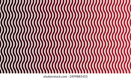 Red wave line pattern abstract background for backdrop or presentation