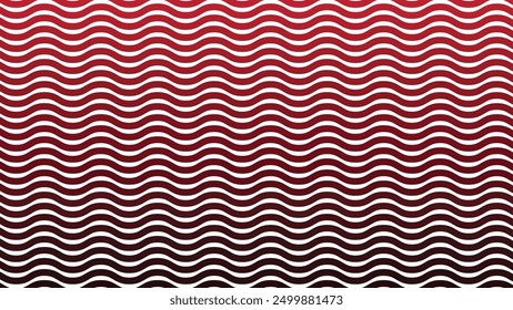 Red wave line pattern abstract background for backdrop or presentation